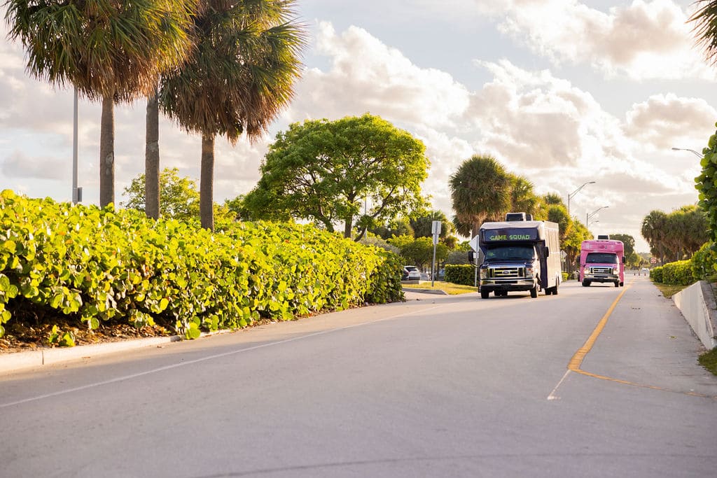 MyGameSquad + Glam Party Bus Combo Miami