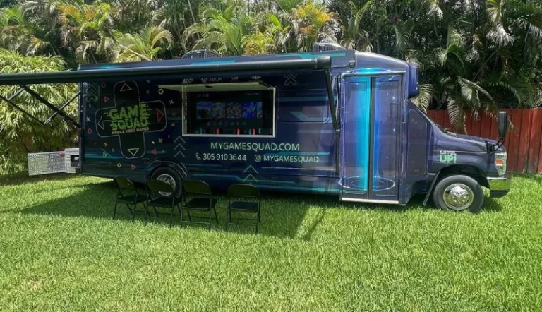 Why a Video Game Truck Is the Coolest Pool Party Add-On
