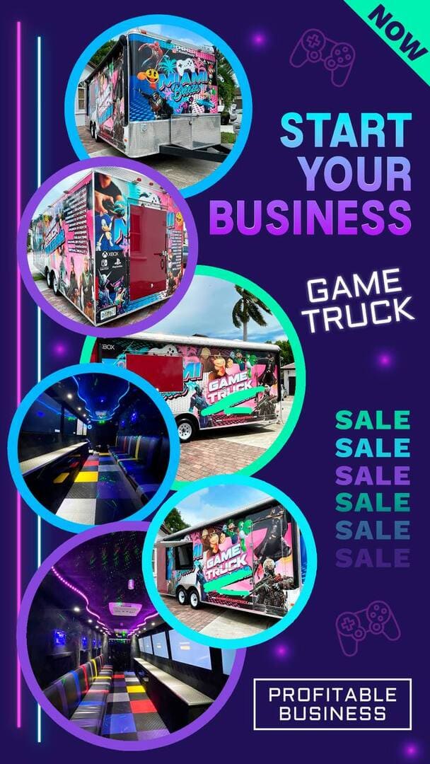 Start a Video Game Truck Business
